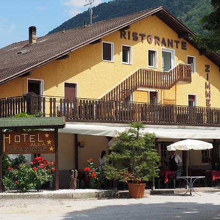 Albergo Alla Stazione Roncegno Exterior foto