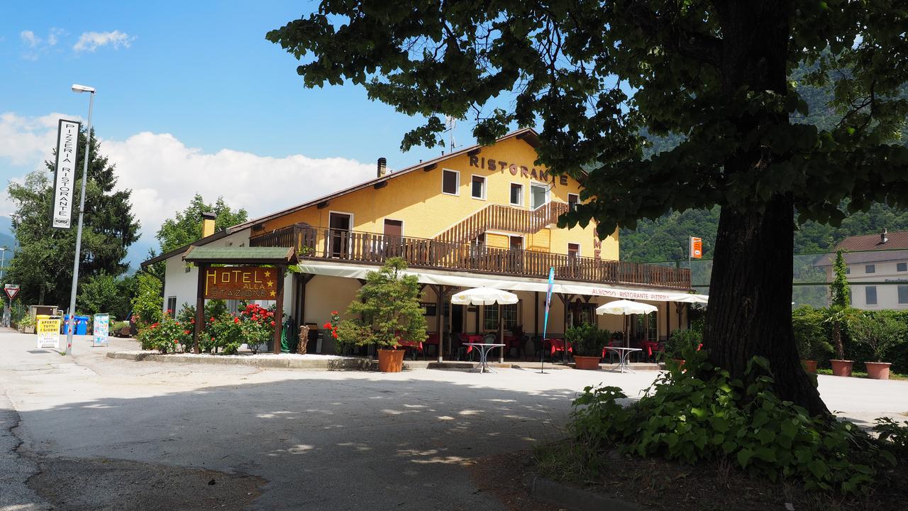 Albergo Alla Stazione Roncegno Exterior foto